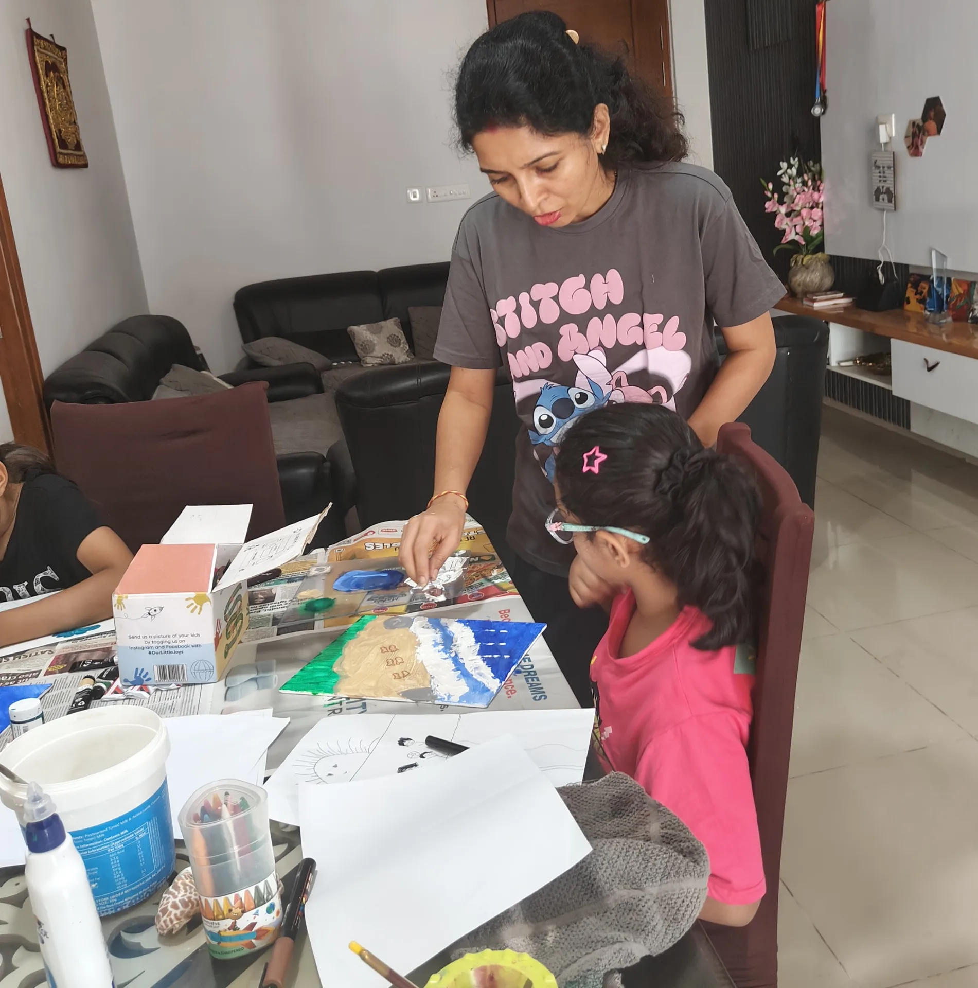Painting Classes at Pony Palette art studio, Hyderabad
